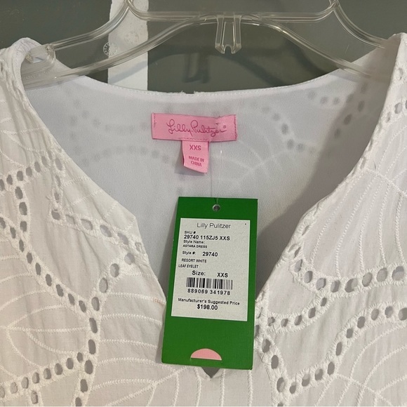 NWT Lilly Pulitzer White Astara dress - Picture 2 of 8